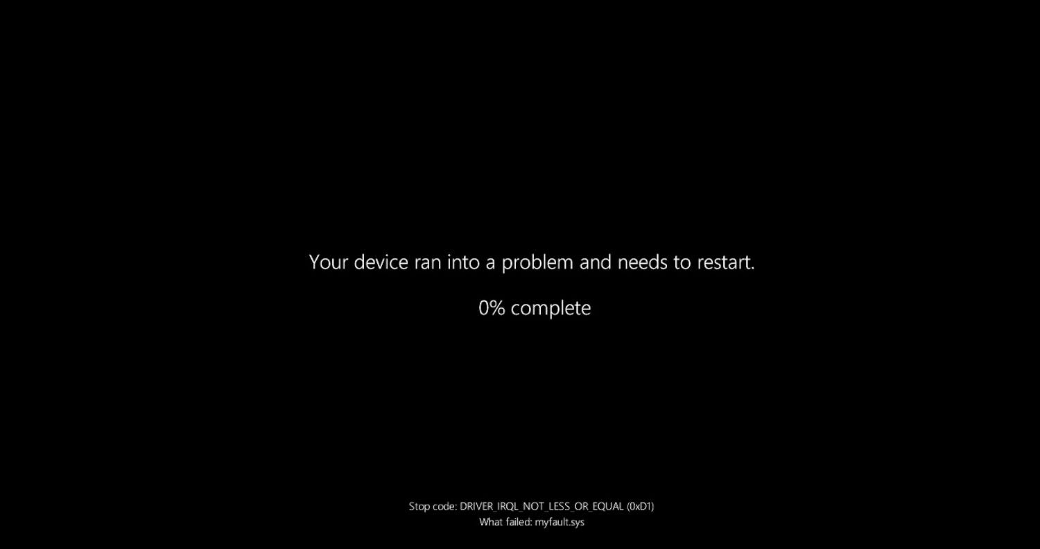 På Windows 11-pc'er, der er opdateret til den nyeste version 24H2, er den blå fejlskærm erstattet af dette nye design. Beskeden fortæller, at pc'en er løbet ind i et problem og skal genstartes. I bunden af skærmen kan du læse, hvilken proces der har skabt problemerne, og en såkaldt stop code giver dig oplysninger, som du kan bruge til at søge efter oplysninger om fejlen. På Windows 11-pc'er, der er opdateret til den nyeste version 24H2, er den blå fejlskærm erstattet af dette nye design. Beskeden fortæller, at pc'en er løbet ind i et problem og skal genstartes. I bunden af skærmen kan du læse, hvilken proces der har skabt problemerne, og en såkaldt stop code giver dig oplysninger, som du kan bruge til at søge efter oplysninger om fejlen.